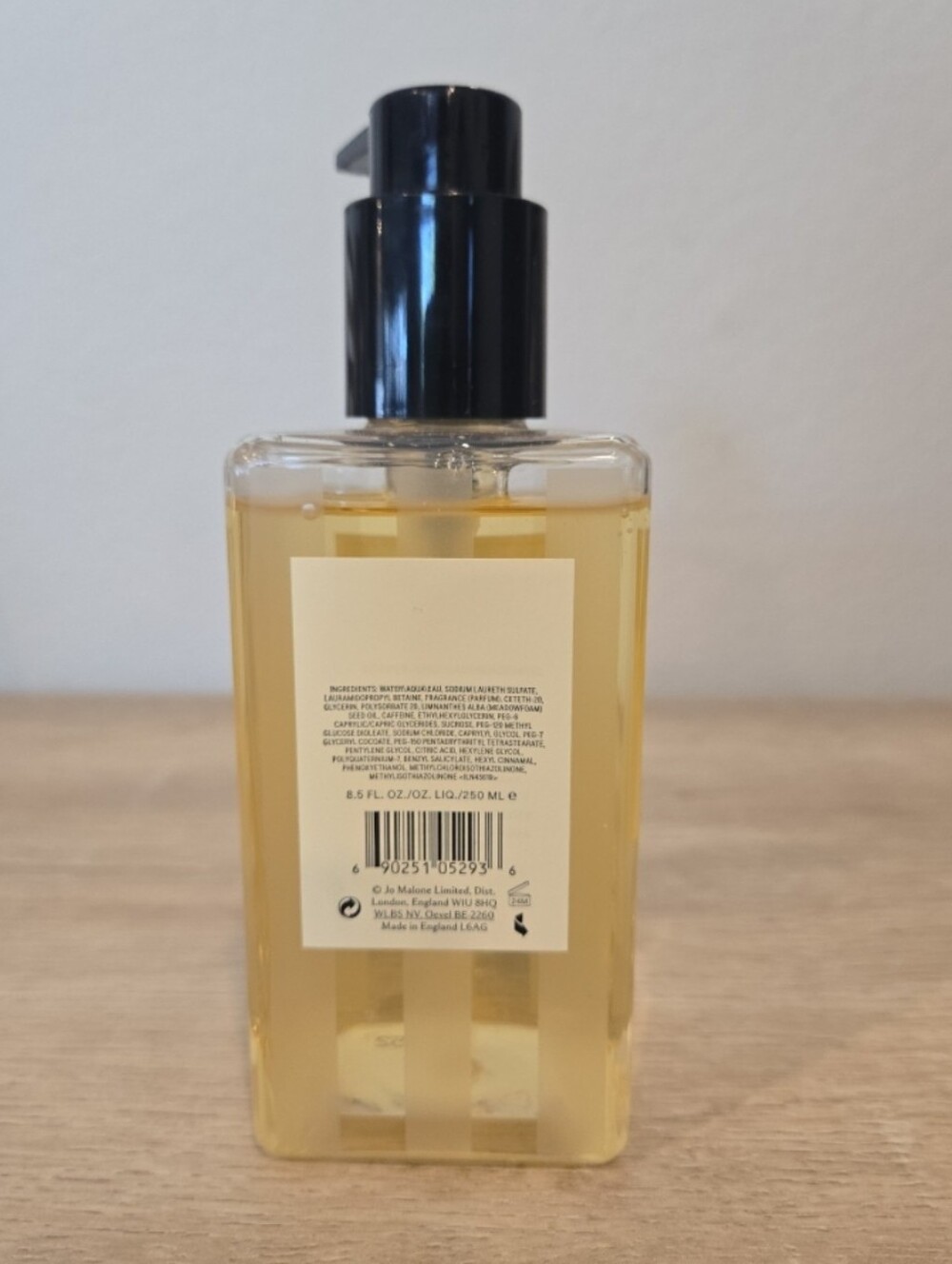 JO MALONE LONDON Body and Hand Wash Wild Bluebell USED/LIKE NEW - Picture 2 of 2